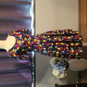 LuLaRoe Multicolored Dress - Ladies XS